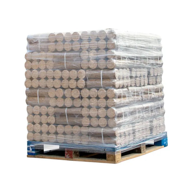 1000 KGS DE BUCHES COMPRESSÉES DE JOUR, BOIS DE CHAUFFAGE DENSIFIÉ POUR POÊLE À BOIS CHEMINÉE