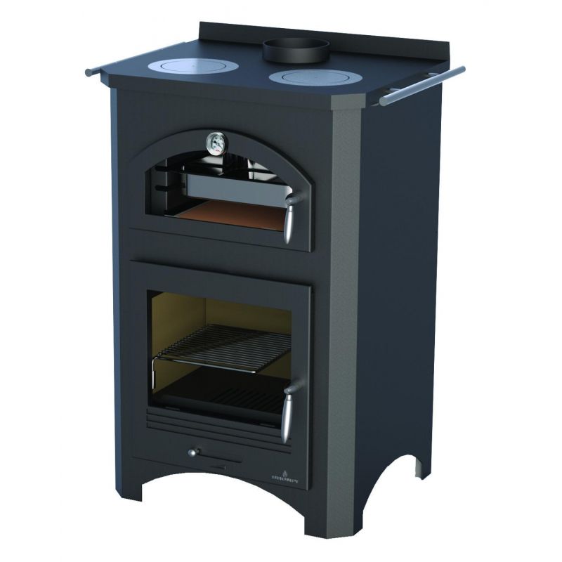 Cuisinière à bois avec four – BRONPI Monza 14 kW